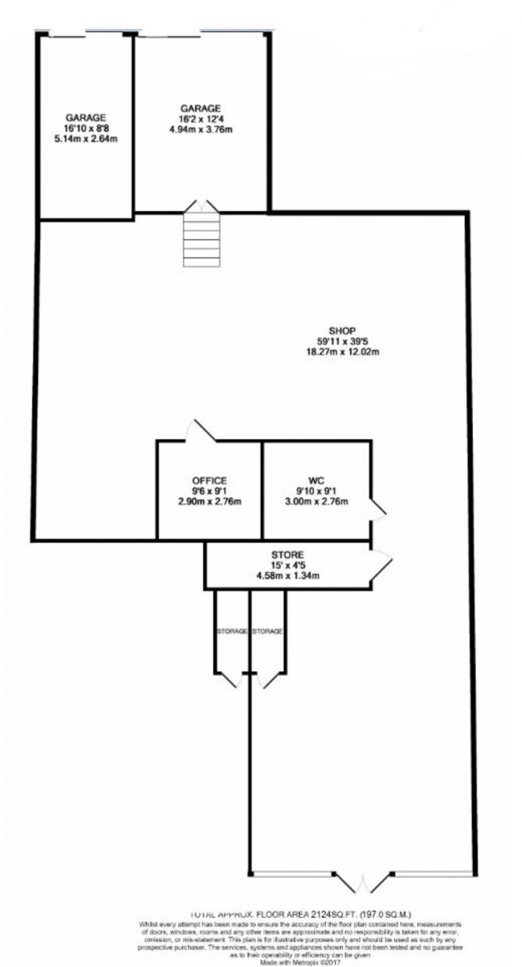 Floorplan for Burnt Oak Broadway, Edgware, Middlesex, HA8 5ED