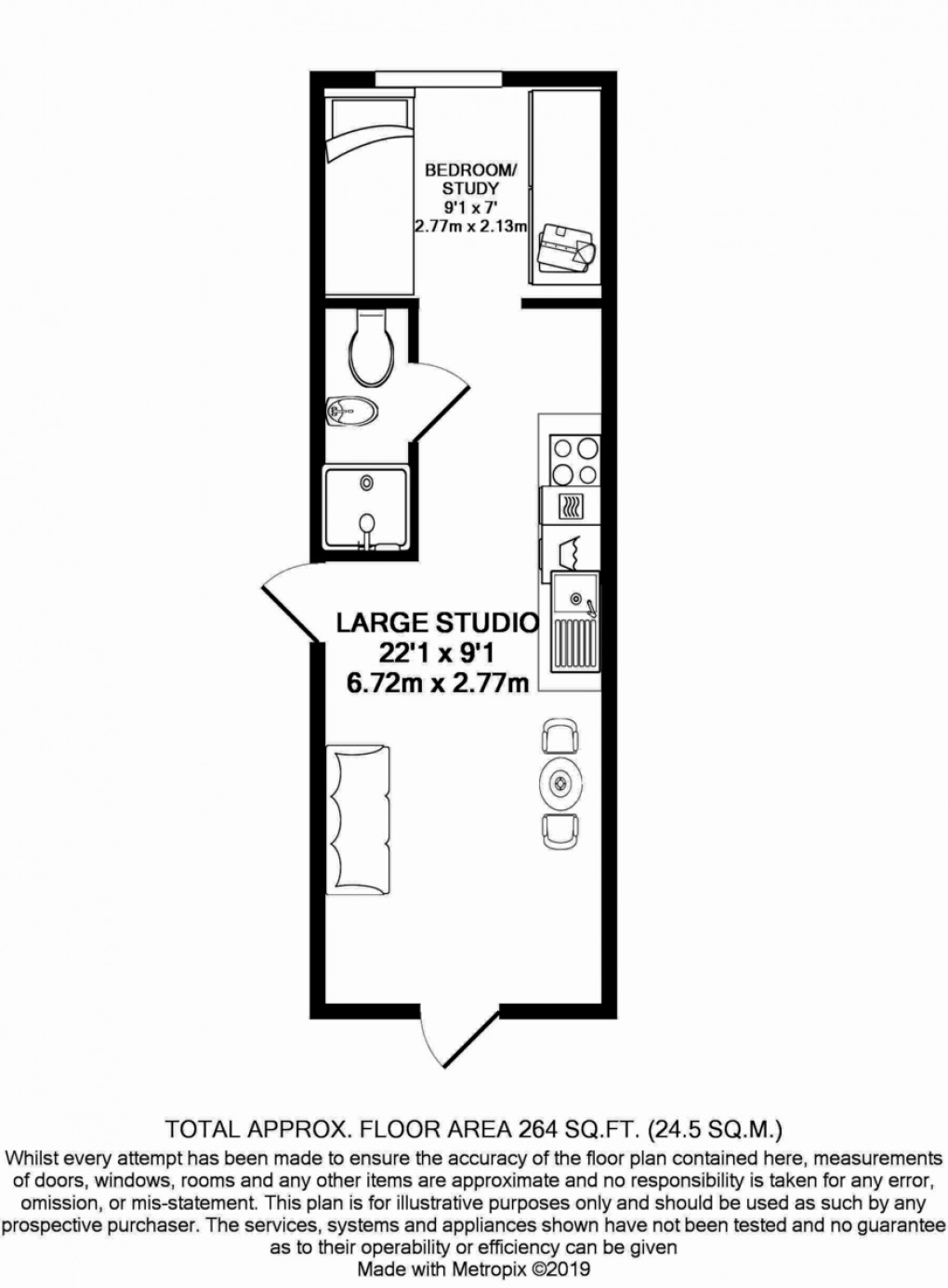 Floorplan for Sylvester Road, Wembley, HA0 3AD