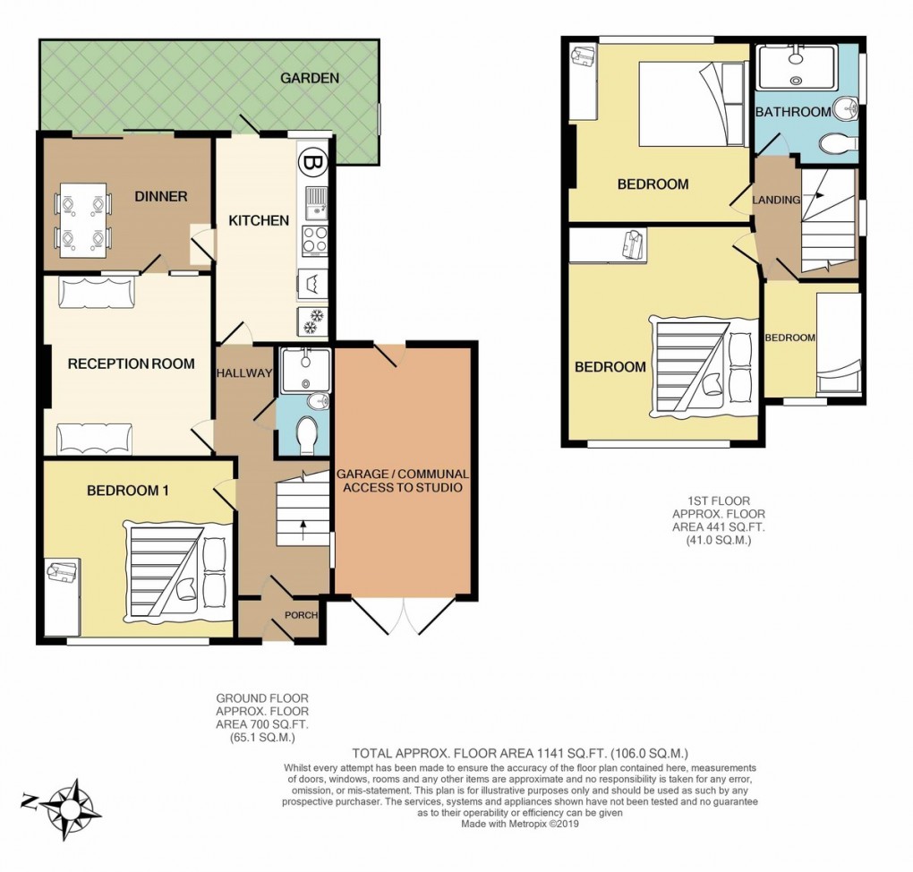 Floorplan for Lewis Crescent, London, NW10 0NR