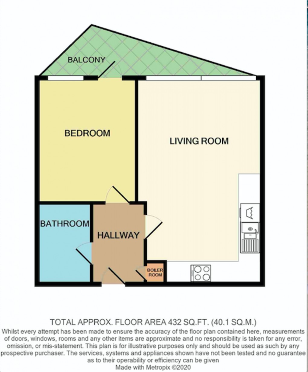 Floorplan for George Street, Aylesbury, HP20 2GG