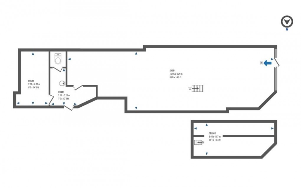 Floorplan for Holloway Road, London