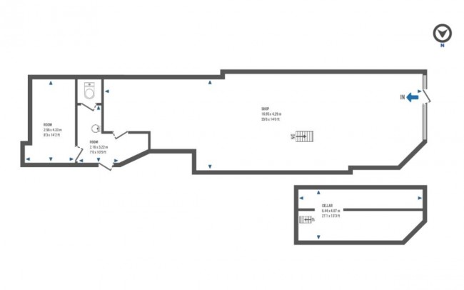 Floorplan for Holloway Road, London