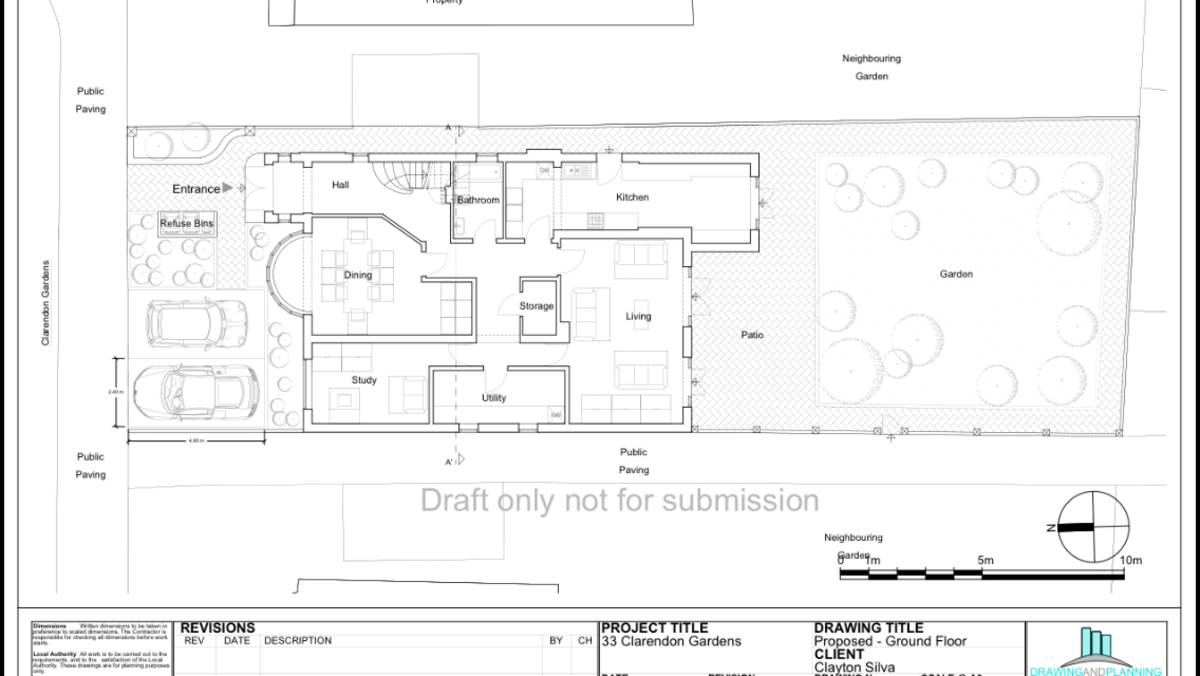 Floorplans For Clarendon Gardens, Wembley, HA9 7QW
