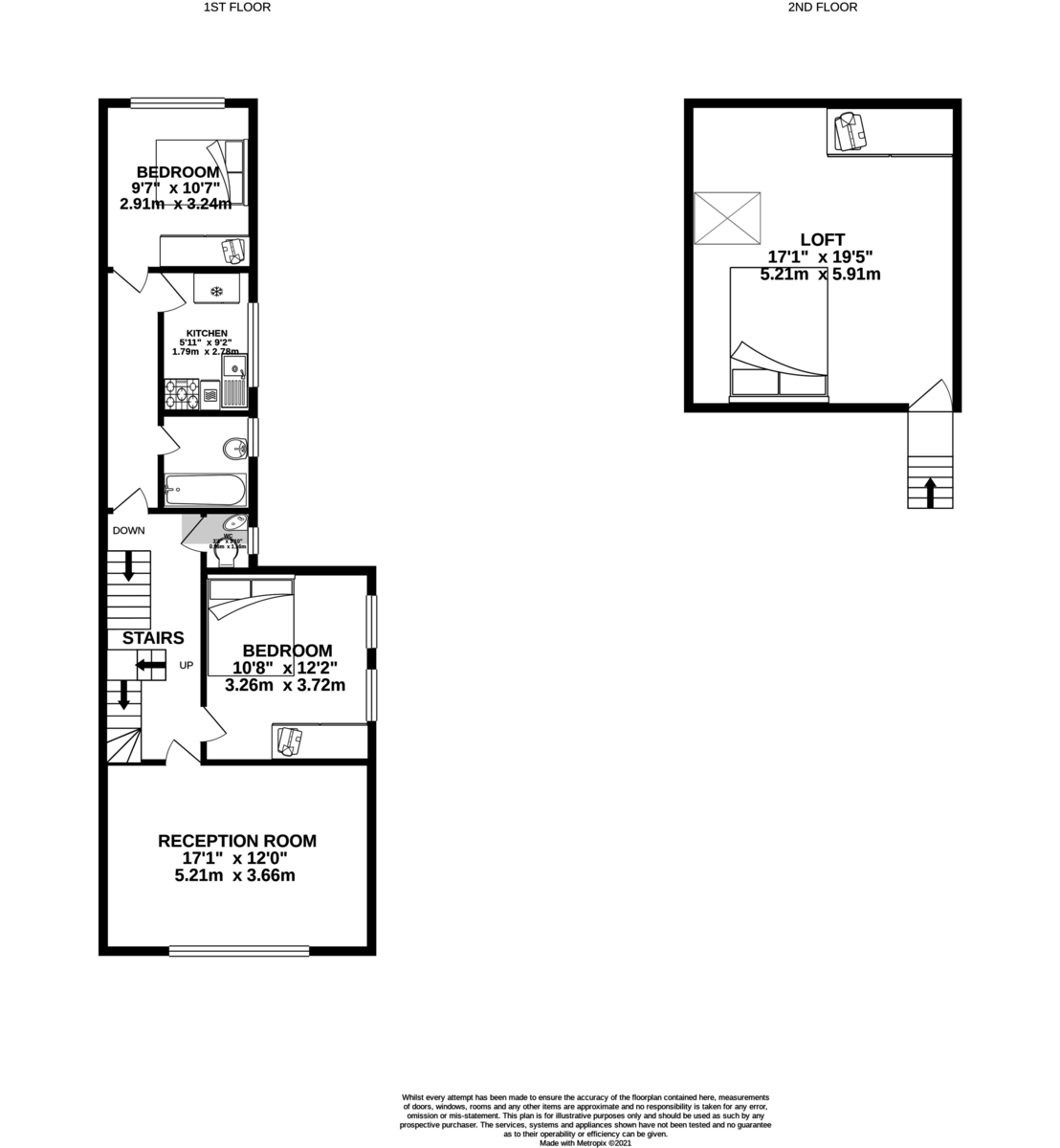 Floorplans For Brownlow Road, London, NW10 9QL