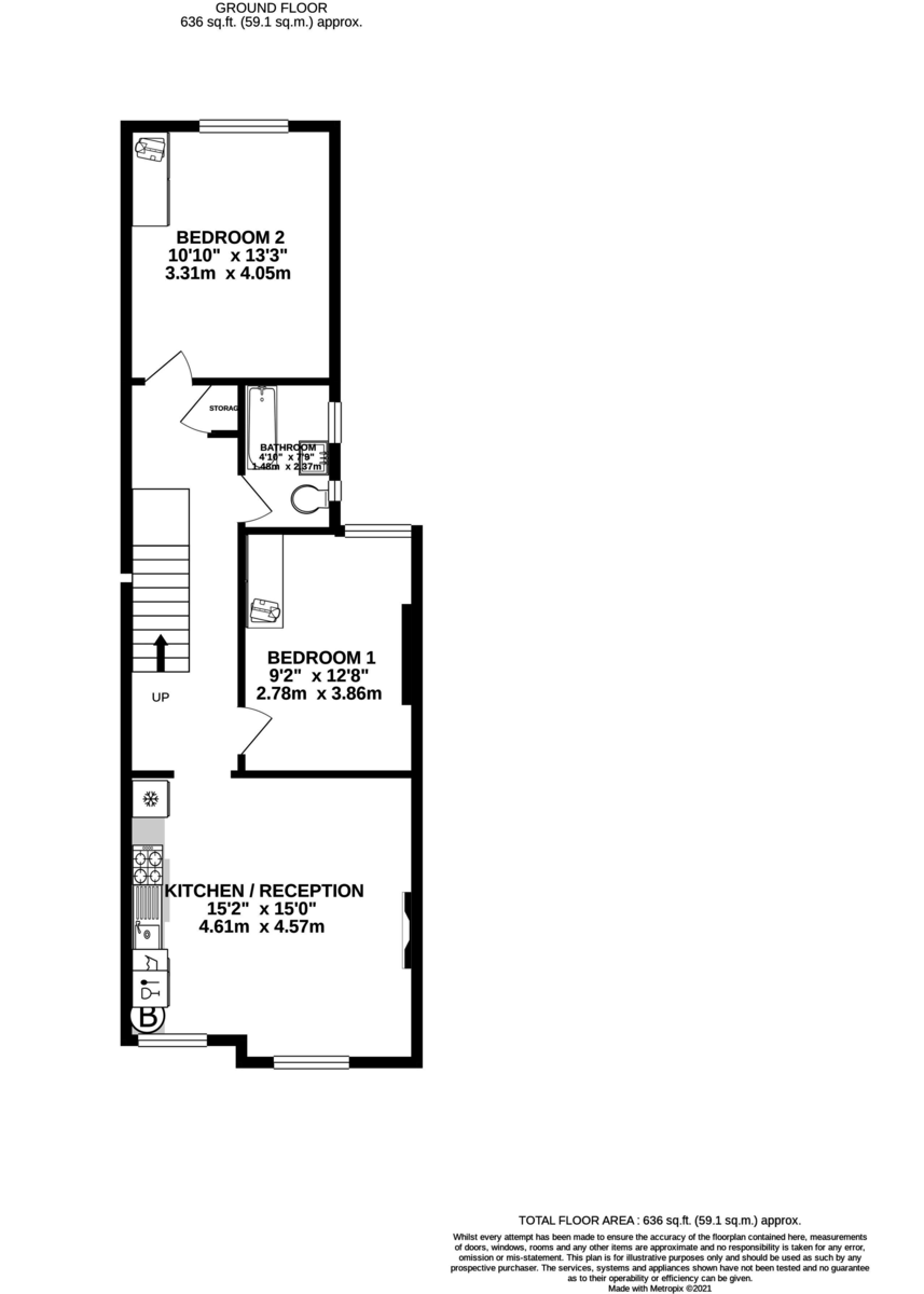 Floorplans For Harley Road, London, NW10 8AX