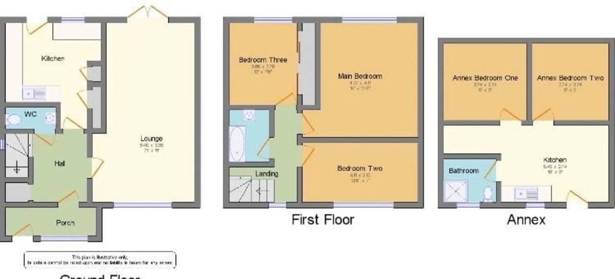 Floorplans For Parys Road, Luton, LU3 2EN