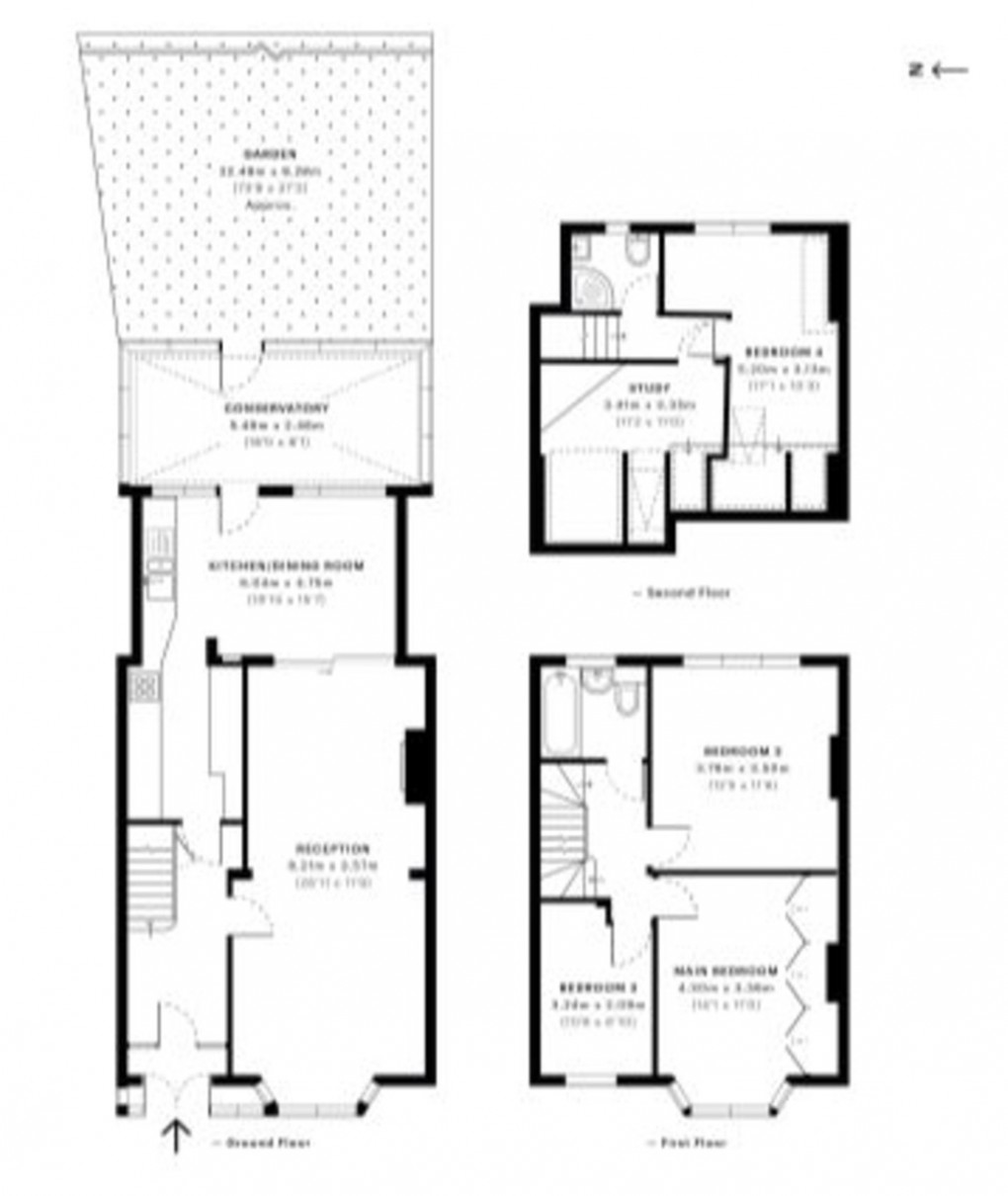 Floorplan for Ennismore Avenue, Greenford, UB6 0JJ