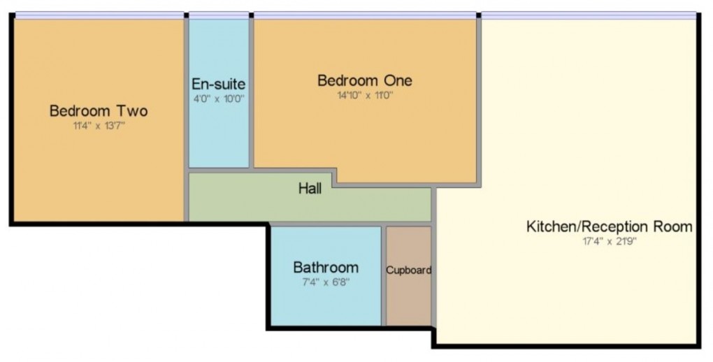 Floorplan for Stonehaven House, Scarbrook Road, Croydon, CR0 1SQ