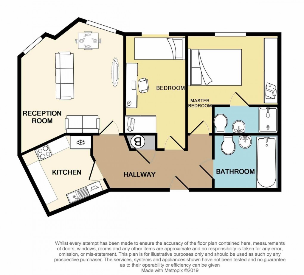 Floorplan for Cresswell House, Hirst Crescent, HA9 7HJ