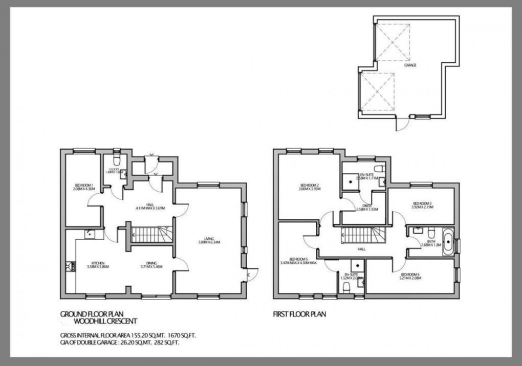Floorplan for Woodhill Crescent, Harrow, HA3 0LY