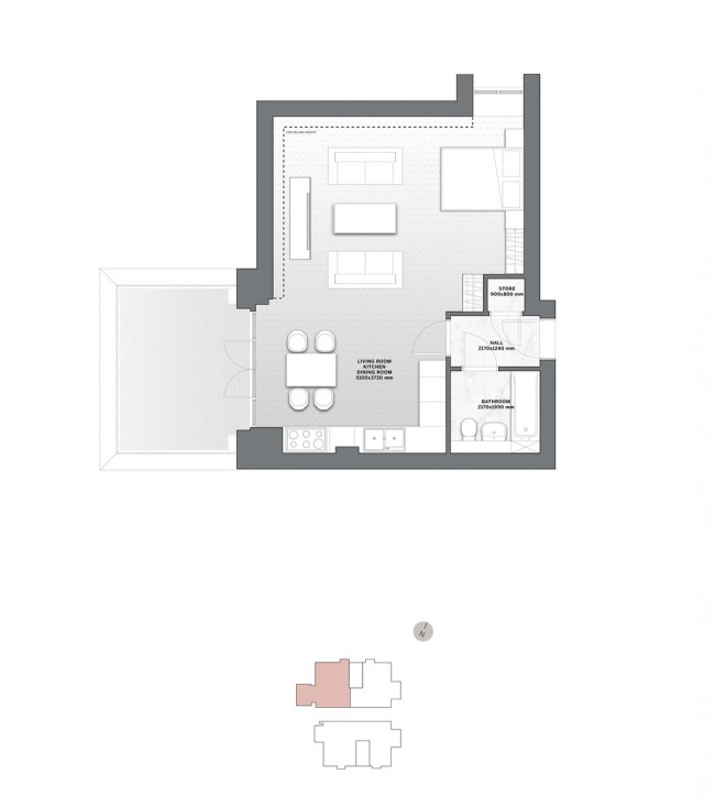 Floorplan for Somerset Road, London, w13 9pb