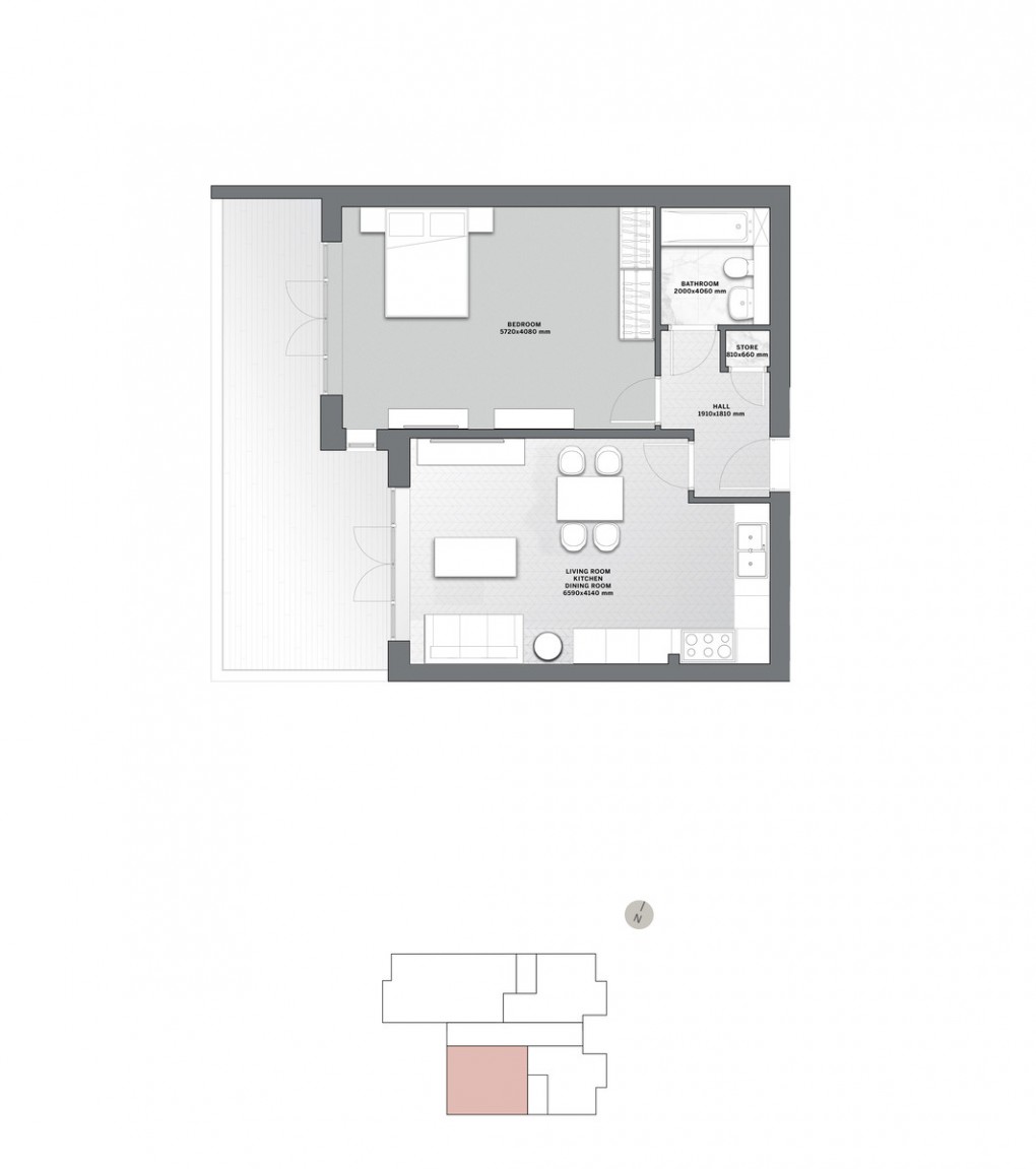 Floorplan for Somerset Road, London, W13 9PB