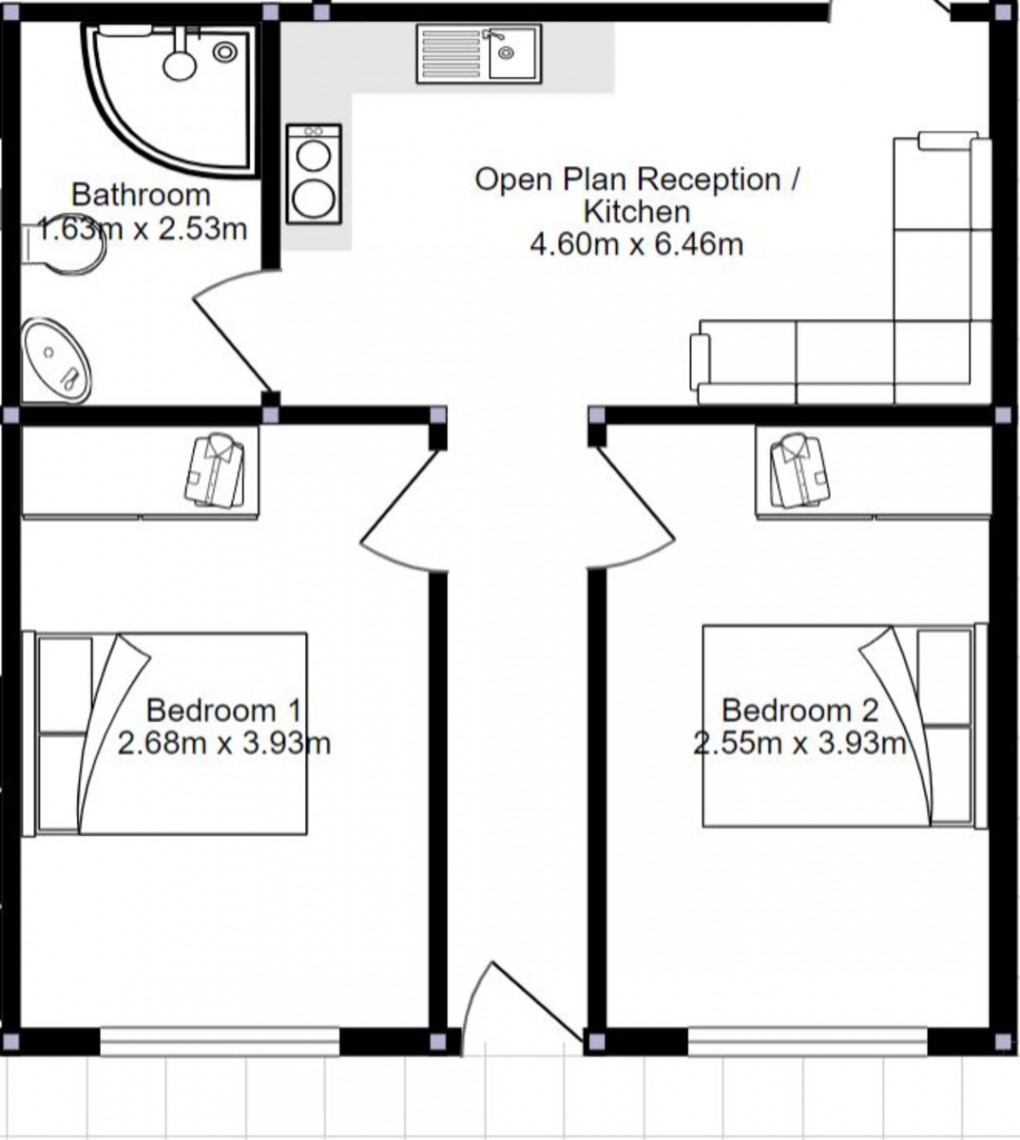 Floorplan for Kenton Road, Harrow, HA3 0XY