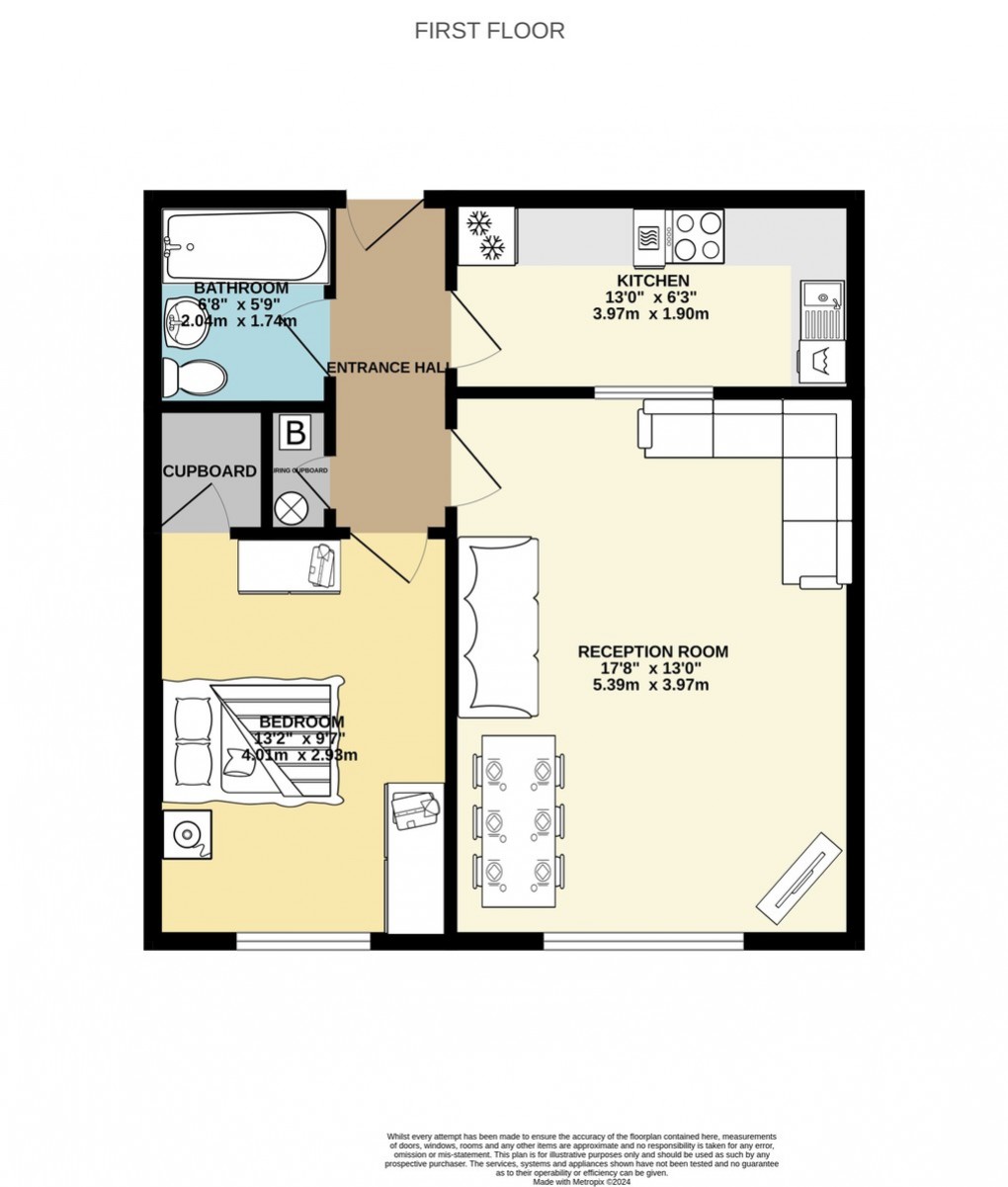 Floorplan for Geneva Court , 2 Rookery Way, London, NW9 6GA