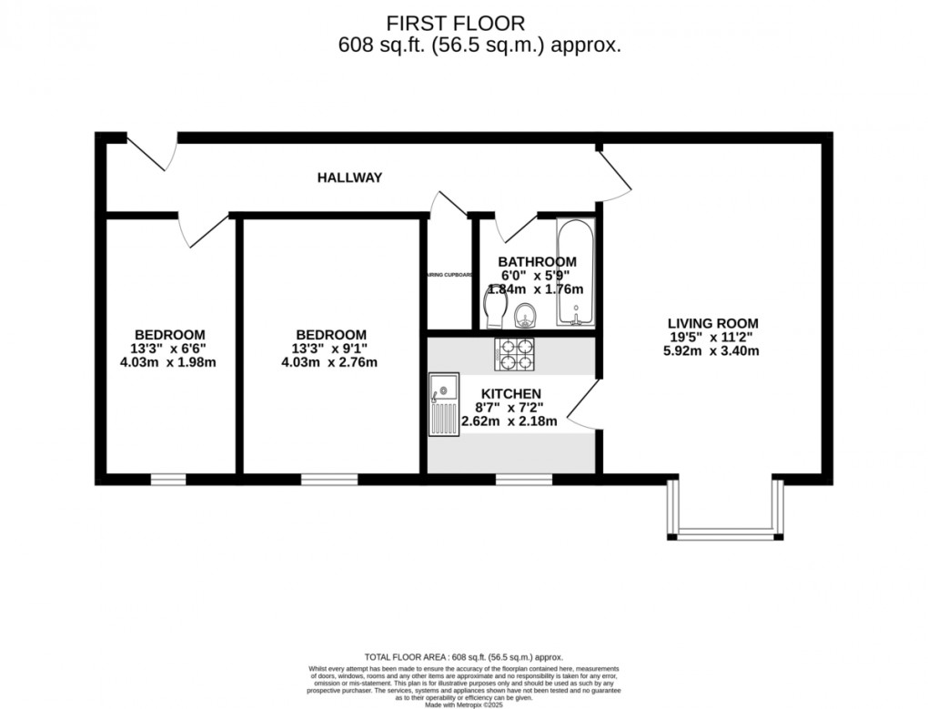 Floorplan for Stevenson Crescent, London, SE16 3EN