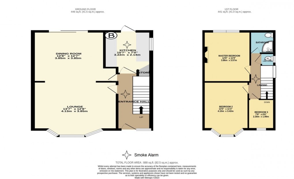 Floorplan for Alverstone Road, Wembley, HA9 9SD