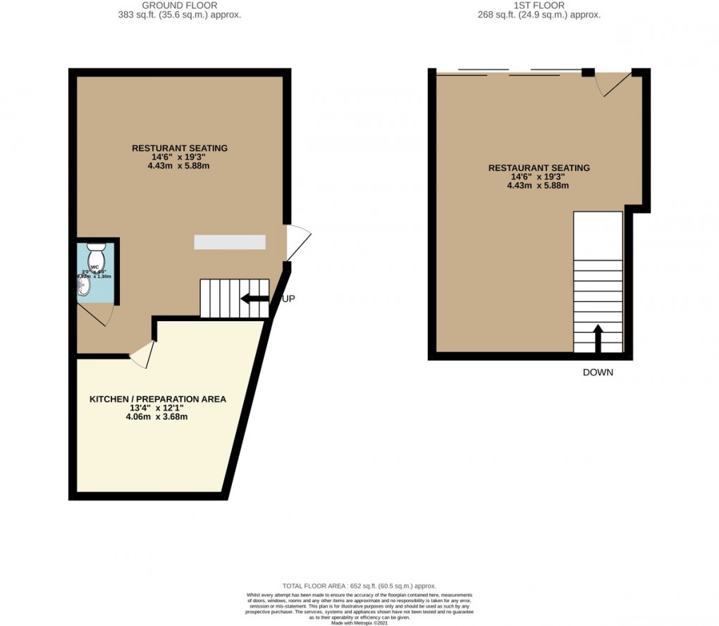 Floorplan for White Horse Street, London, W1J7LD