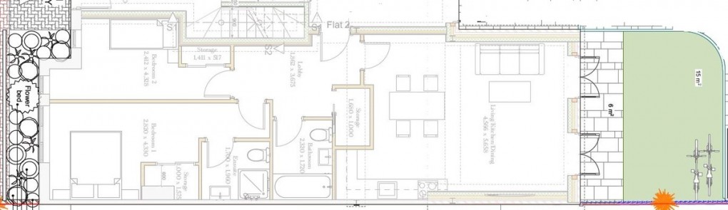Floorplan for Hounslow Road, Hanworth, Feltham, TW13 6QH