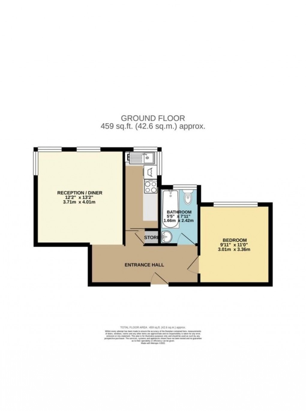 Floorplan for Alexandra Court, Empire Way, Wembley, HA9 0QZ