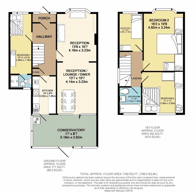 Floorplan for Orchard Gate, Greenford, ub6 0ql
