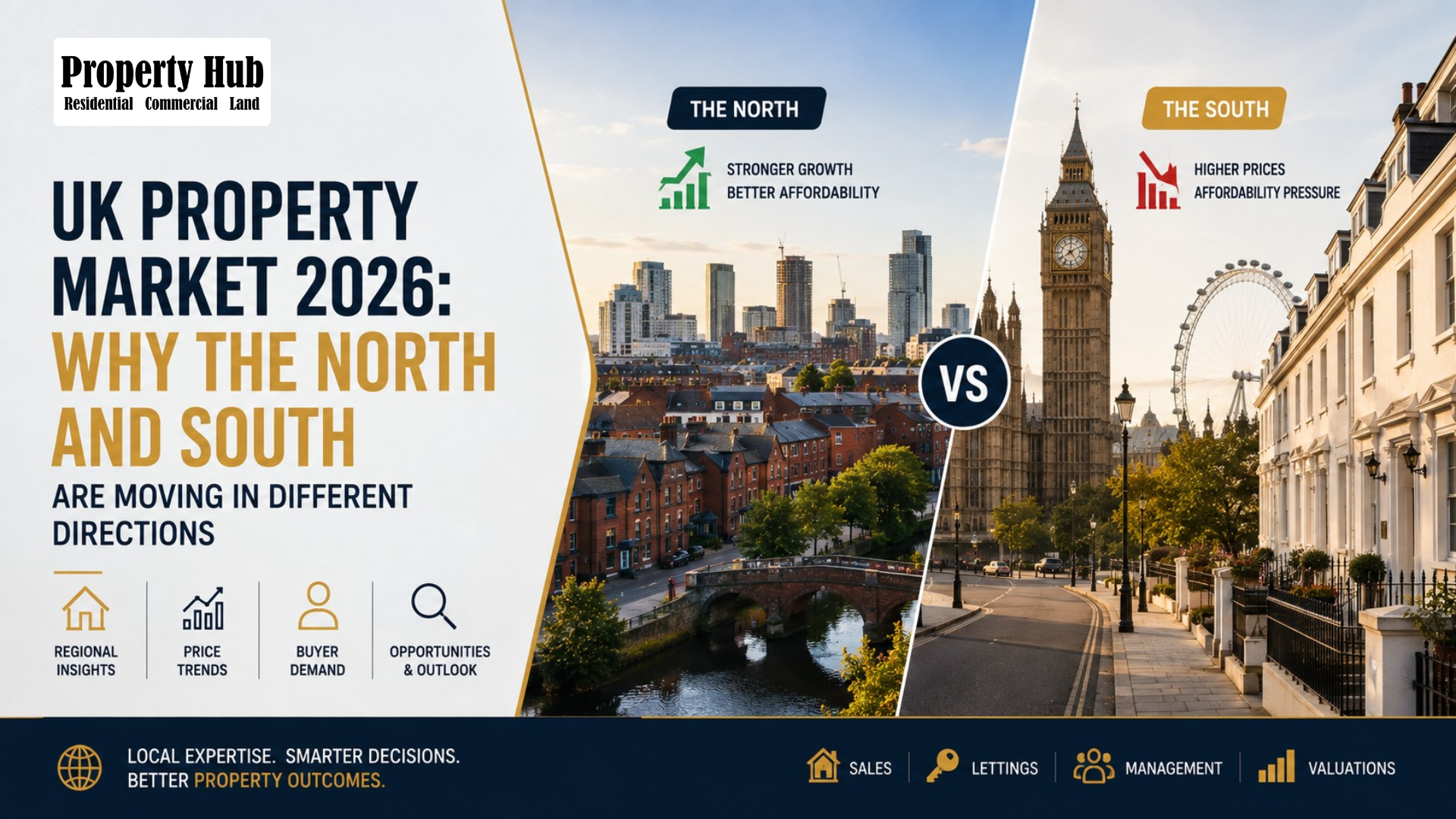 UK Property Market 2026: Why the North and South Are Moving in Different Directions