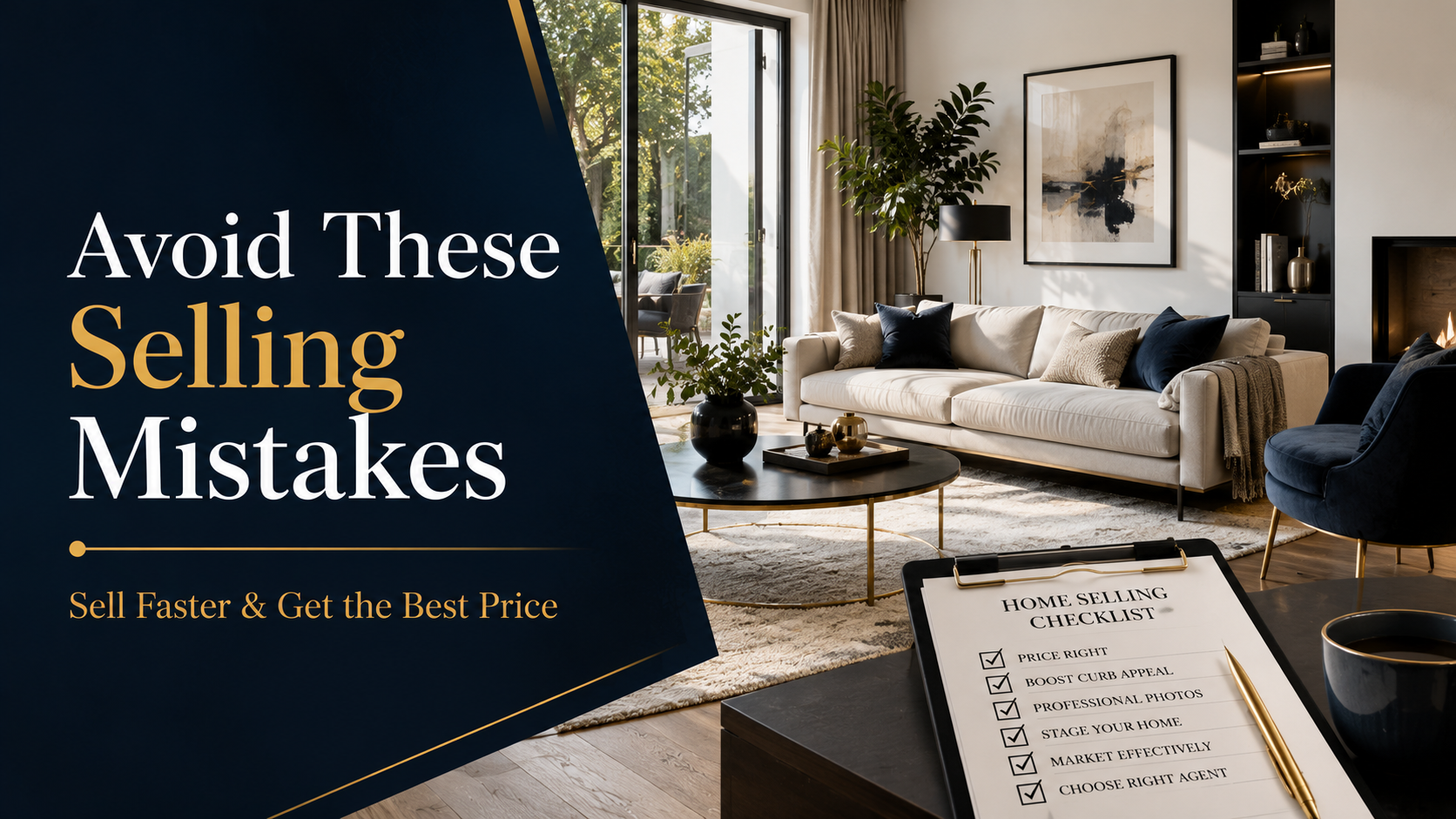 10 Common Mistakes That Stop Your House from Selling
